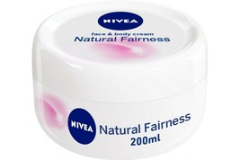 200ml. Nivea Natural Fairness Face & Body Cream 6.67oz. - $14.62