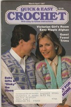 Quick &amp; Easy Crochet Volume II Issue 2 Mar-Apr 1987 crochet patterns - $2.97