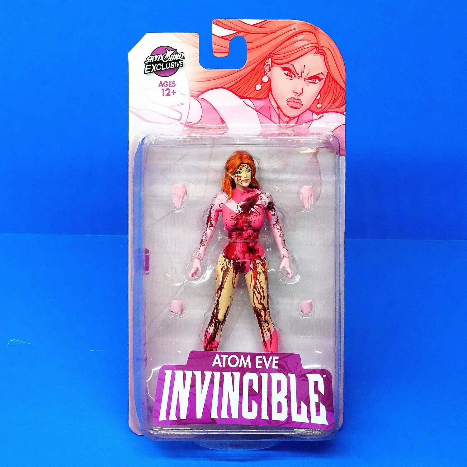 invincible bloody figure