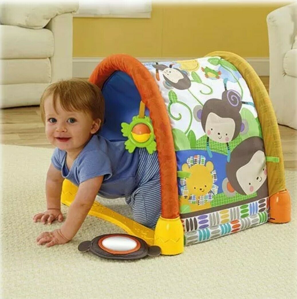 Fisher Price My Little SnugaMonkey Kick 'n Crawl Gym baby - Baby Gyms ...