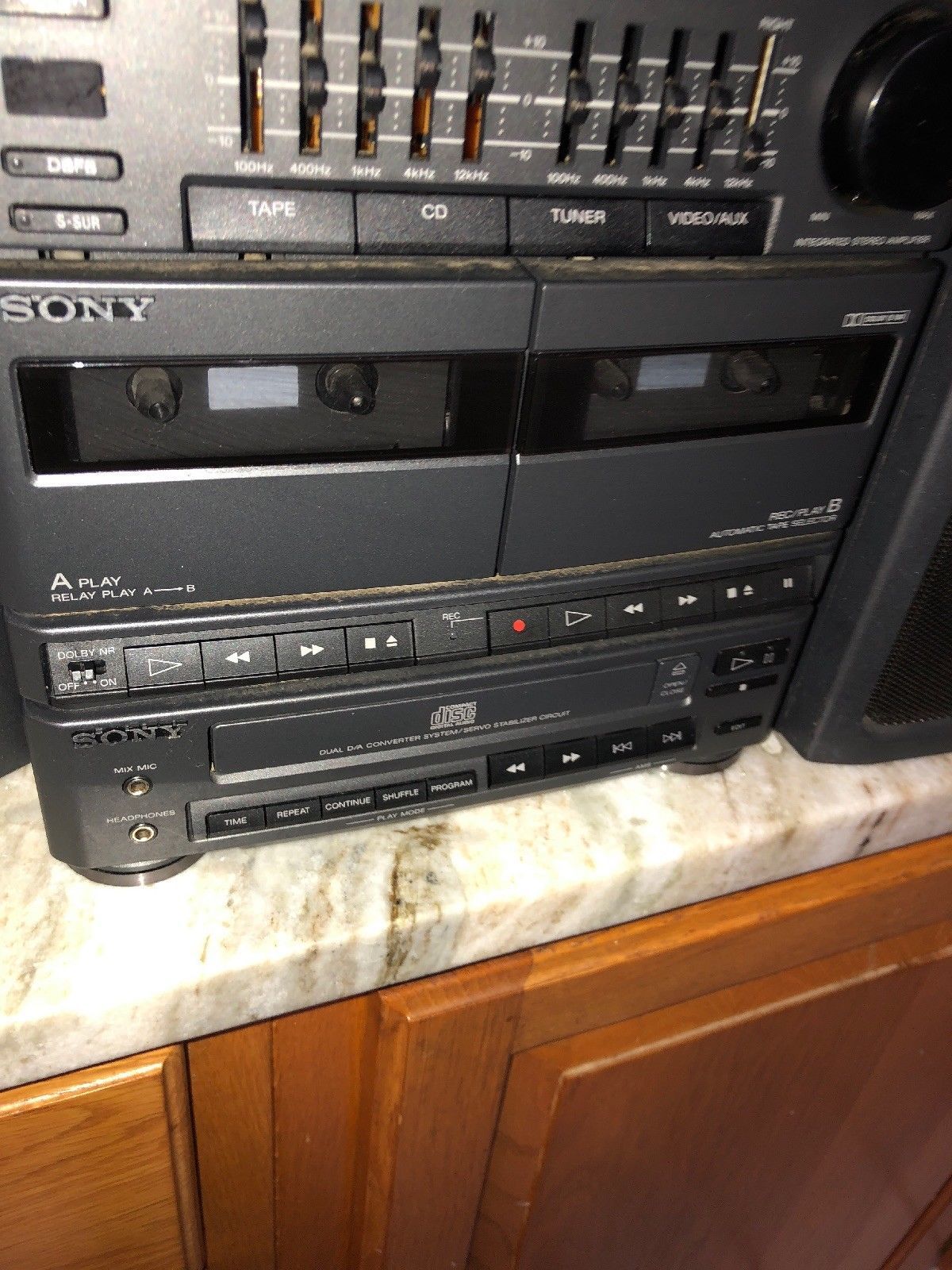 sony fhb50cd stereo system Vintage Cassette Decks