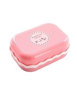Set of 3 Soap Dishes Shower Soap Dish Soap Holders Pink #01 - £16.08 GBP