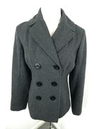GUESS Los Angeles Wool/Polyester Pea Coat Double Breasted Jacket Size S - $19.99
