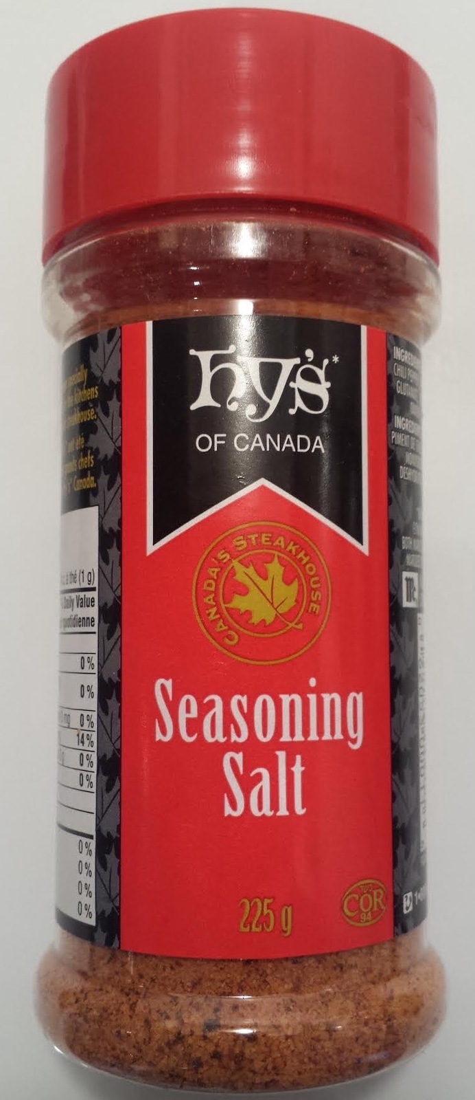 Hy's of Canada Seasoning Salt 4 bottles 225g each Food & Beverages