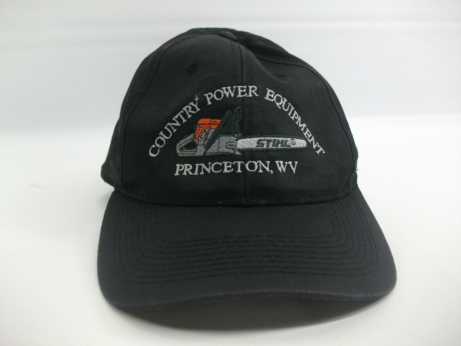STIHL Chainsaw Country Power Equipment Hat Black Snapback Baseball Cap Hats