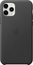 Apple Leather Case for iPhone 11 Pro (5.8-inch) Smartphone - Black - $21.51