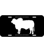 Brahma Bull Eat Beef assorted Colors License Plate Metal Aluminum Steel 12 - £7.59 GBP