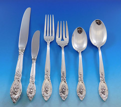 Rose Elegance by Lunt Sterling Silver Flatware Set for 8 Service 51 pieces - $2,965.05