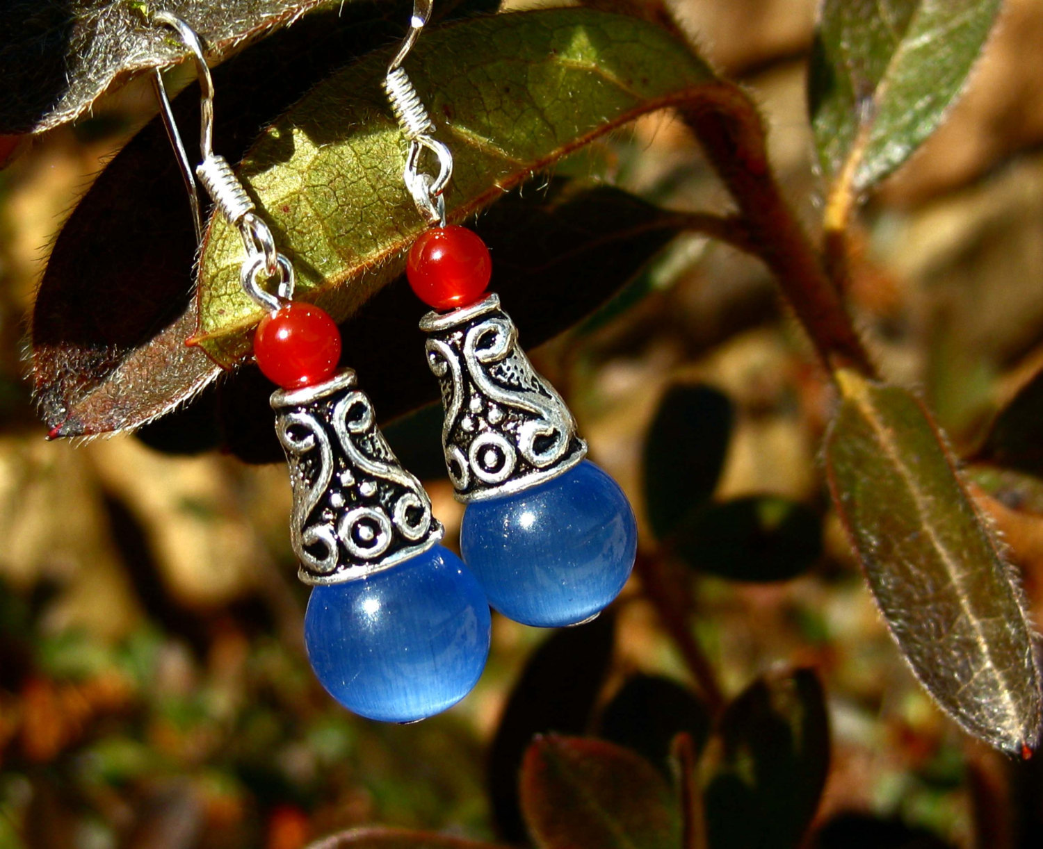 Haunted Voodoo Loa Gods Earrings of power and wealth Jewelry