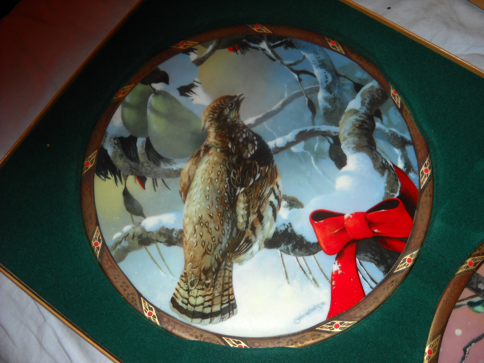 Twelve Days of Christmas -MARIO FERNANDEZ - Collector Plates