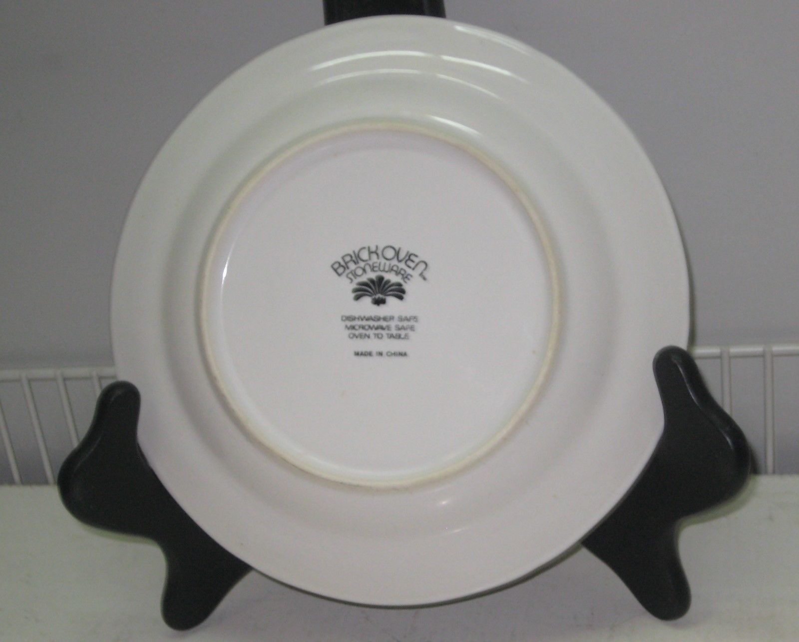 Jardin Bleu Brick Oven BrickOven Stoneware Salad Plate 7 3/4" Stoneware