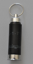 Remington 12 Gauge  Black Shotgun Shell Bullet Pill Bottle Pill Box  Key... - $26.99