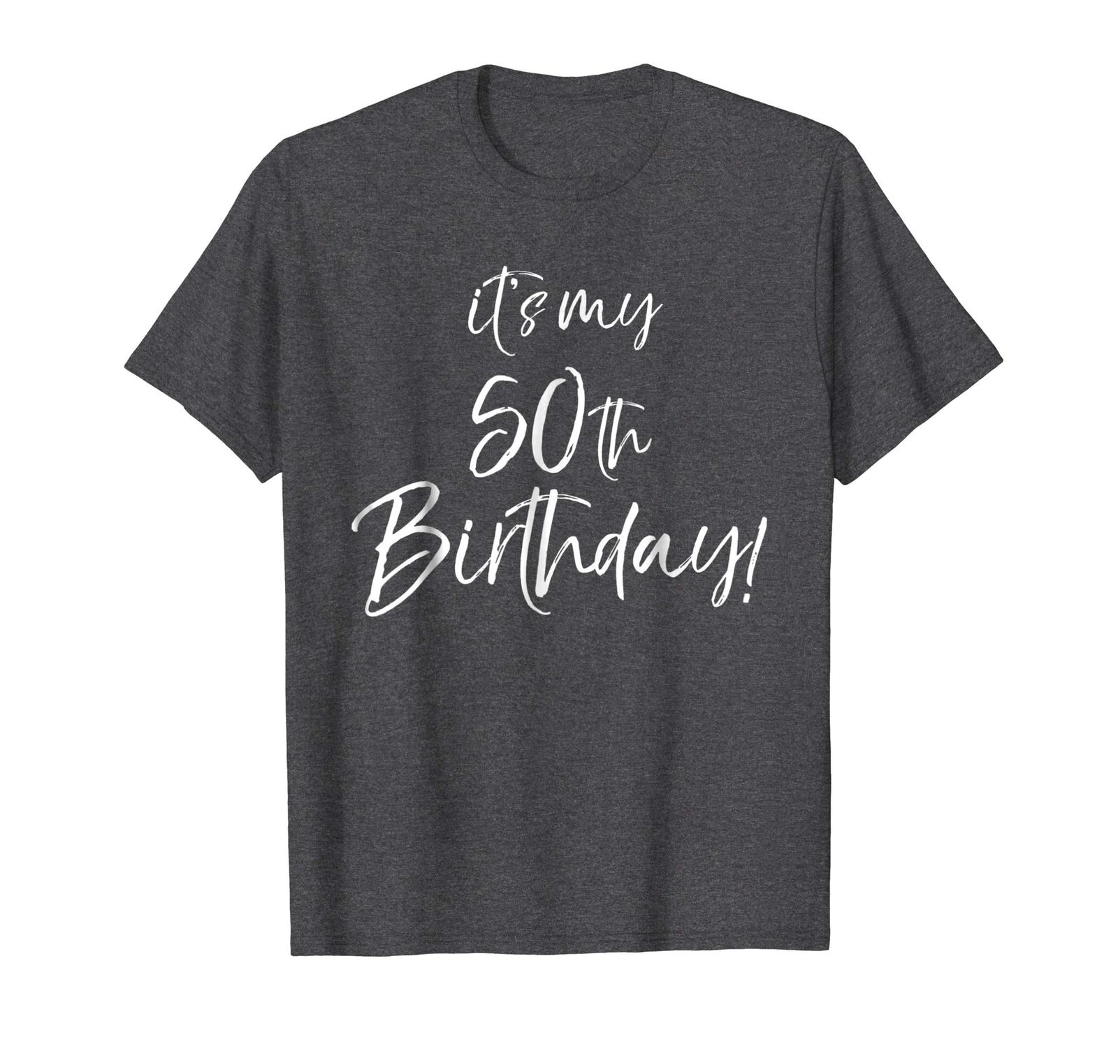 Dad Shirts - It's My 50th Birthday! Shirt for Women Vintage 50 Years ...