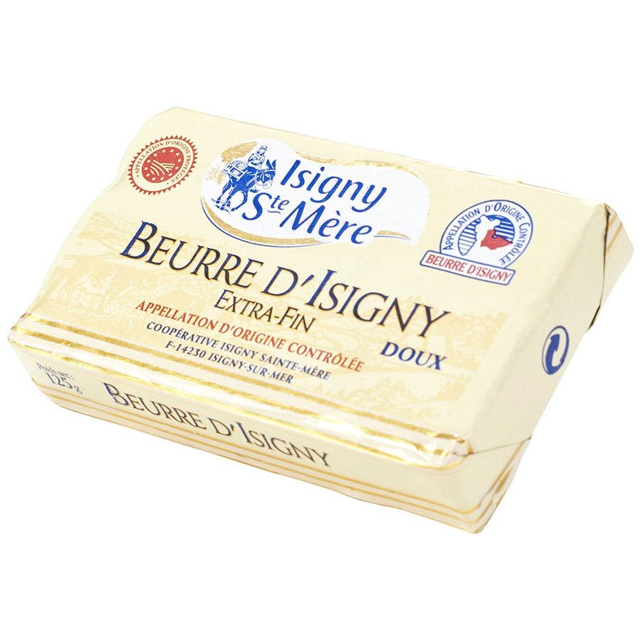 Beurre D'Isigny Butter Extra-Fin, Unsalted - 4.4 Oz - Food & Beverages