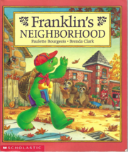 Scholastic Book For Children -- Franklin's Neighborhood, By Sharon Jennings - $5.75