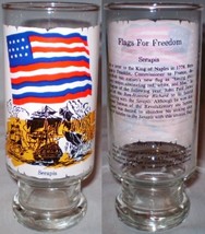 National Flag Fountain Glass Series VI Flags For Freedom Serapis - $8.00
