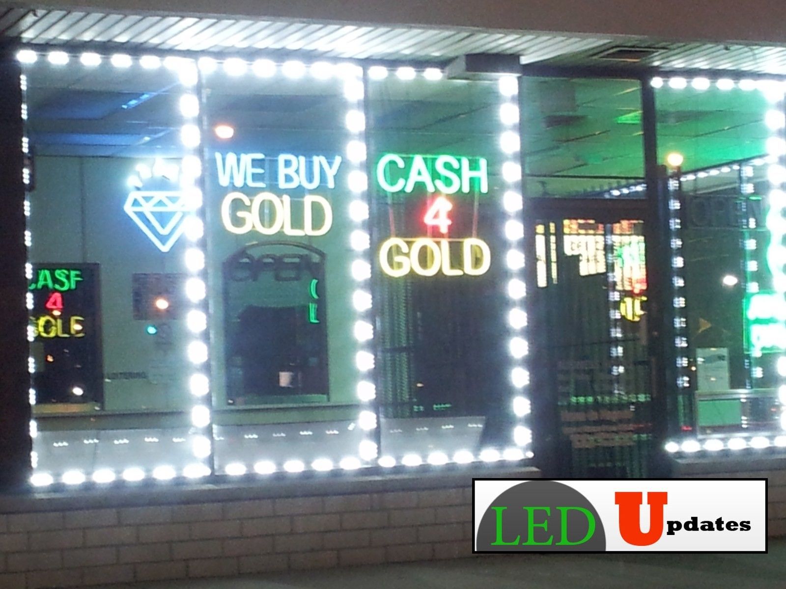 20ft STORE FRONT WINDOW LED LIGHT BRIGHTEST 5630 W/ Wireless Remote