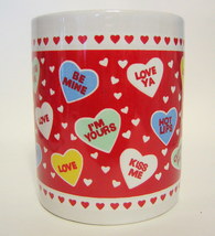 Mug Valentine Candy Hearts Novelty Mug Hallmark Cards, Inc. Drinkware ...