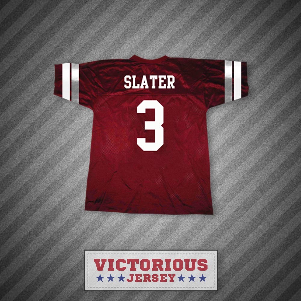 AC Slater 3 Bayside Tigers High School Football Jersey Saved By The