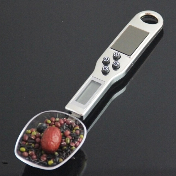 LCD Digital Kitchen Lab Gram Electronic Spoon Weight Food Scale!