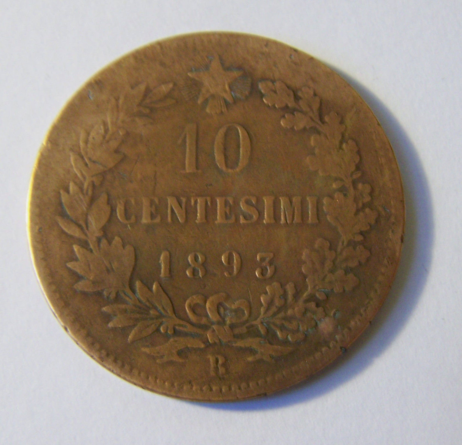 1893 Italy 10 Centesimi of Umberto Italian and 50 similar items 1893 Italy 10 Centesimi of Umberto Italian and 50 similar items