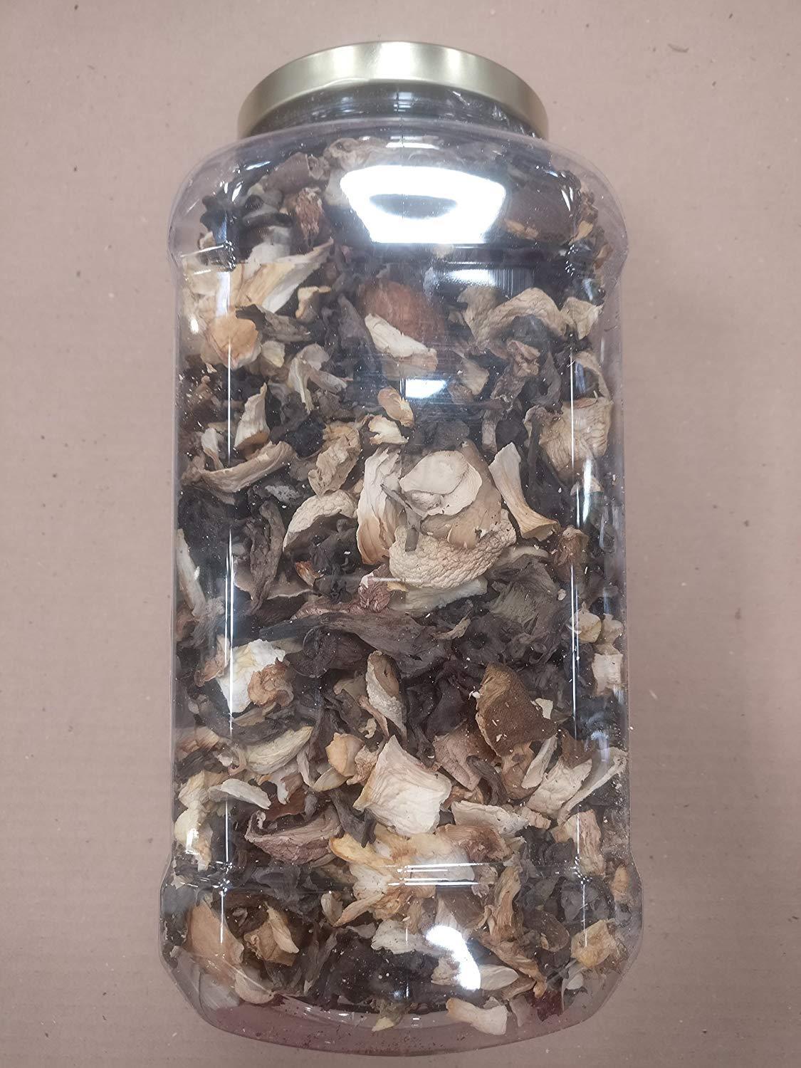 The Wild Mushroom Co. Dried Gourmet Mix European Mushrooms 12 Ounces ...