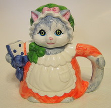 Grey Female Cat Teapot Hermitage Mint LTD Collectibles - $24.99