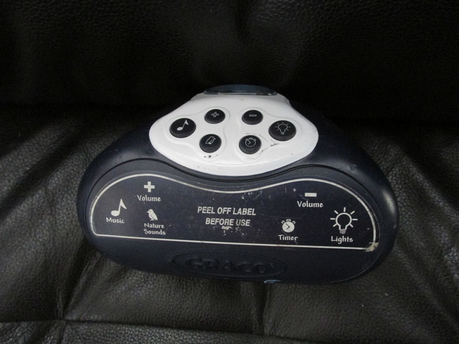 Graco Pack N Play Crib Soother Music Lights BLUE Crib Toys