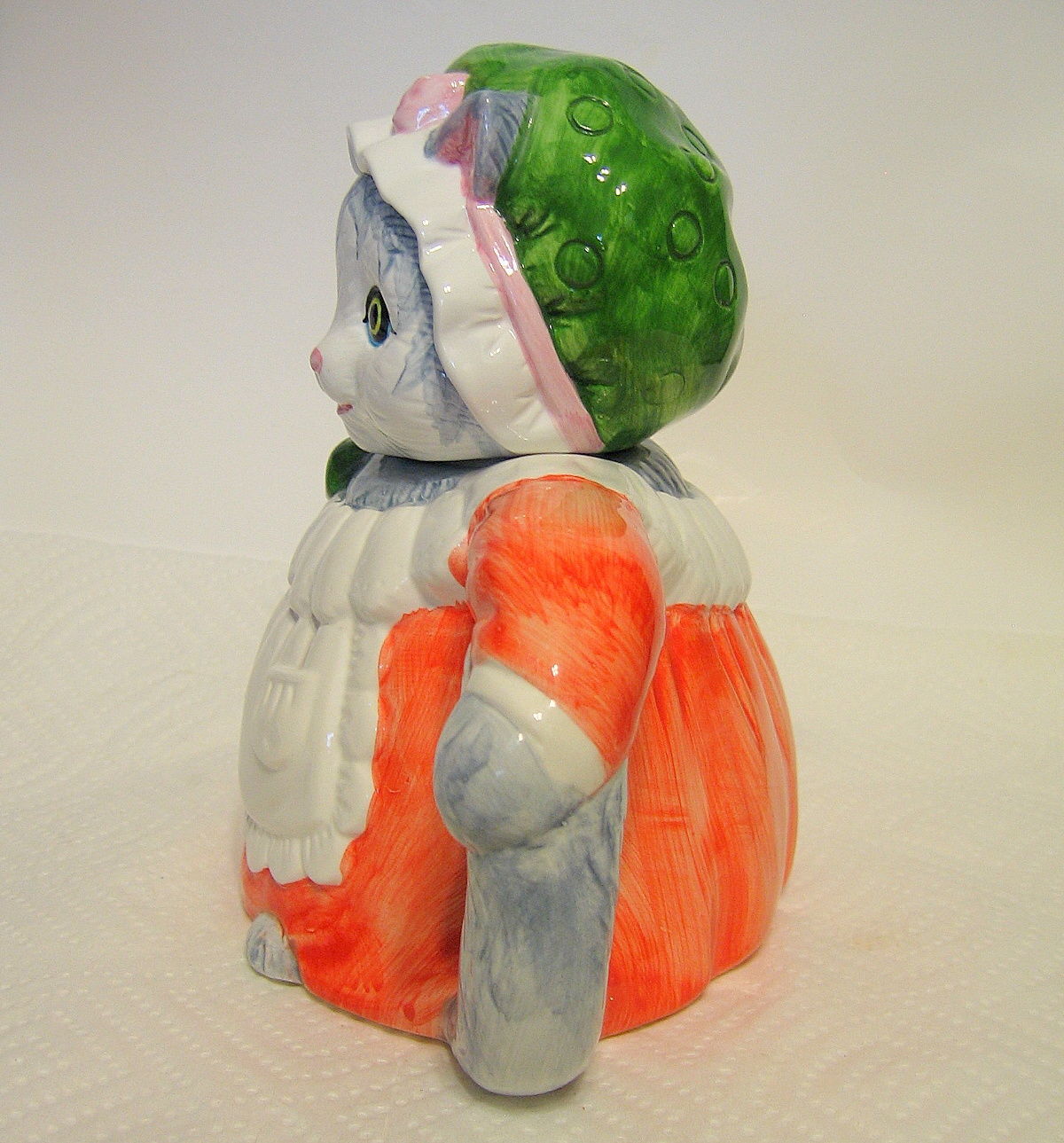 Grey Female Cat Teapot Hermitage Mint LTD Collectibles Teapots & Tea Sets