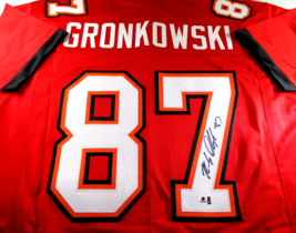 Rob Gronkowski / Autographed Tampa Bay Buckanners Custom Football Jersey / COA - $207.85