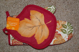 Autumn Quilted Oven Mit and Pot Holder - $7.00