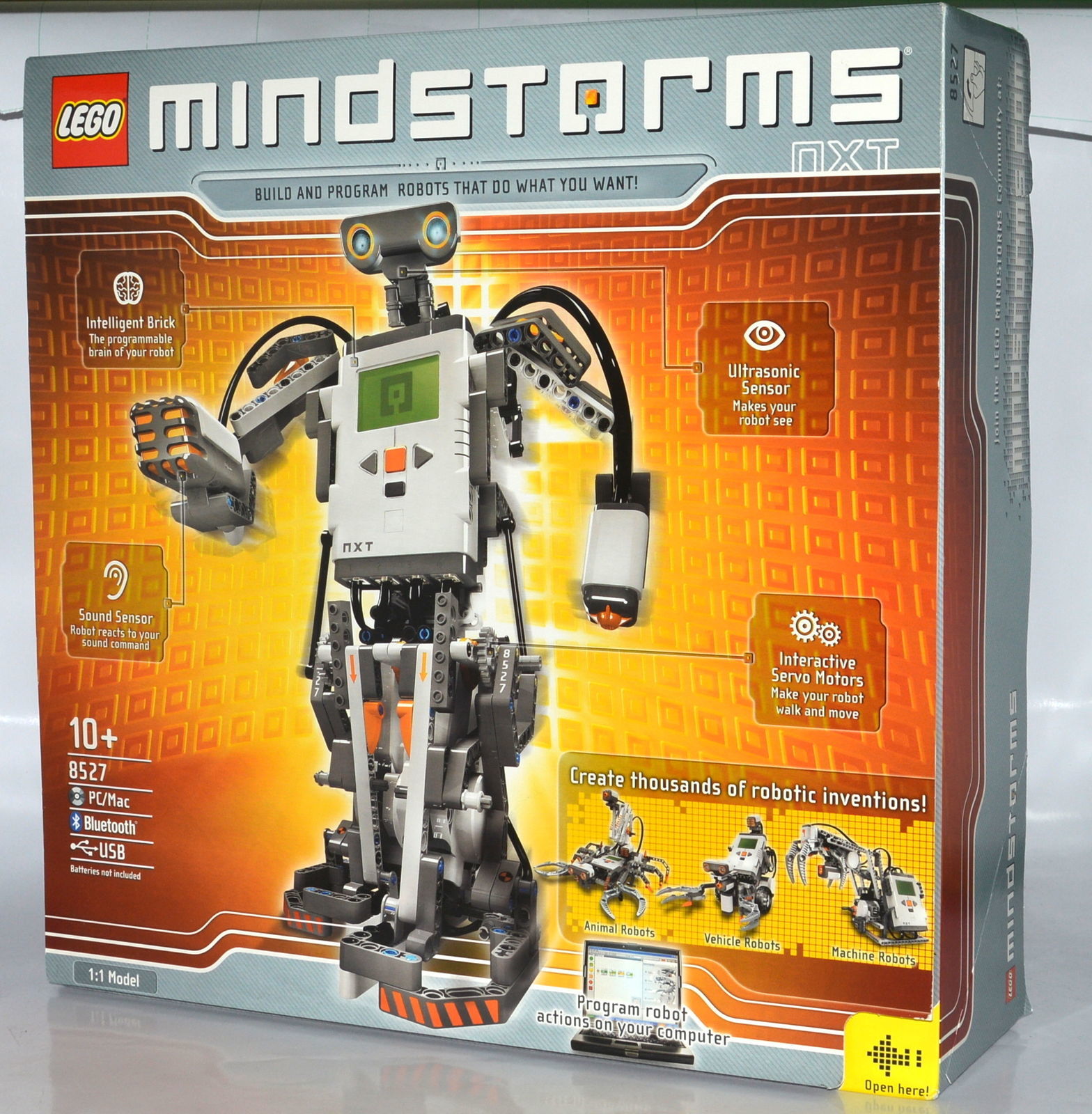 Lego 8527 Mindstorms NXT Program Robot - Comic Book Heroes