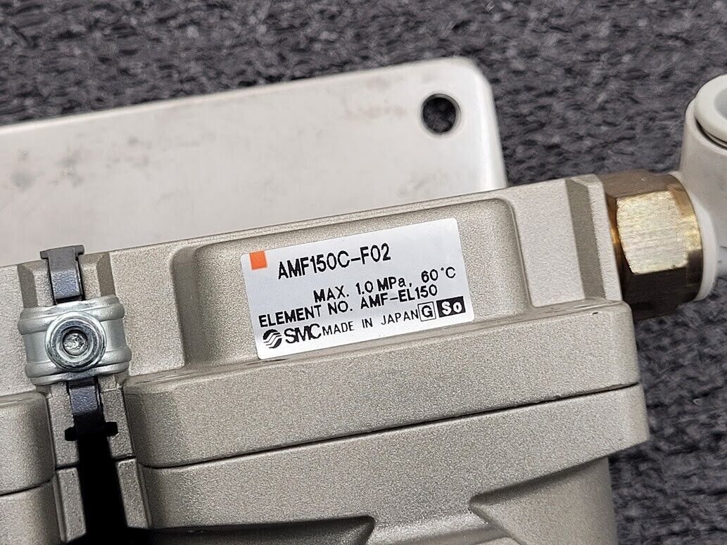 SMC Air Regulator Regulated 4 Filter Bank 125PSI AME150CF02 AR20F02G