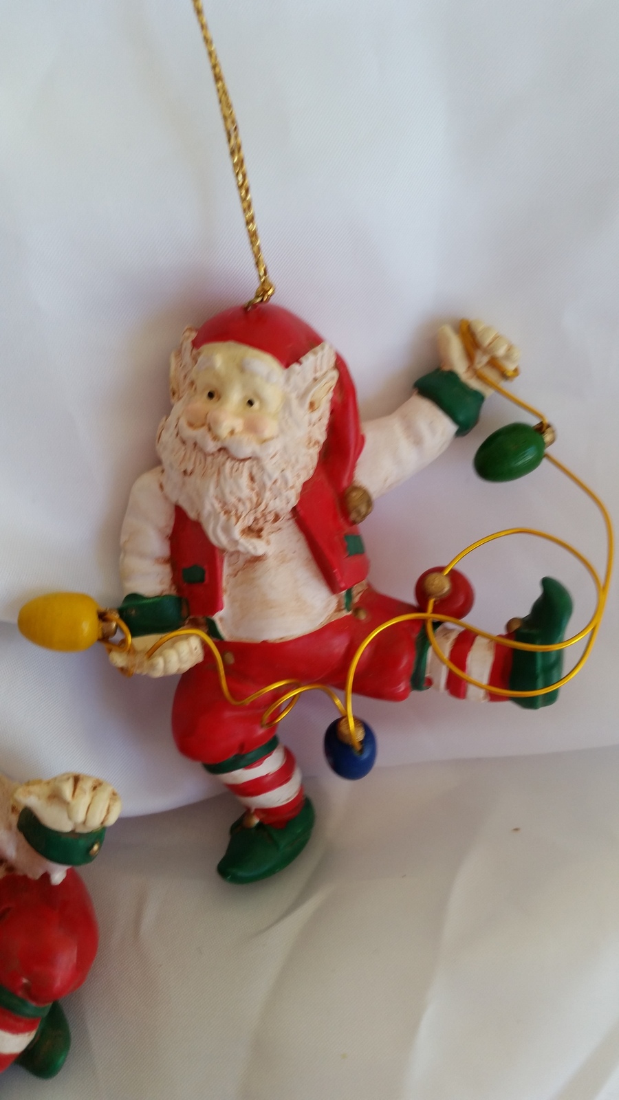 elves christmas ornaments sitting and dancing set of 2 elves christmas ornaments sitting and dancing set of 2