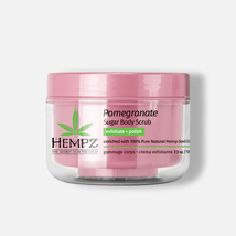 Hempz Pomegranate Herbal Sugar Scrub, 7.3 fl oz