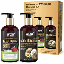 WOW Apple Cider Vinegar Shampoo and Organic Virgin Coconut oil plus Avacado Oil - $28.97