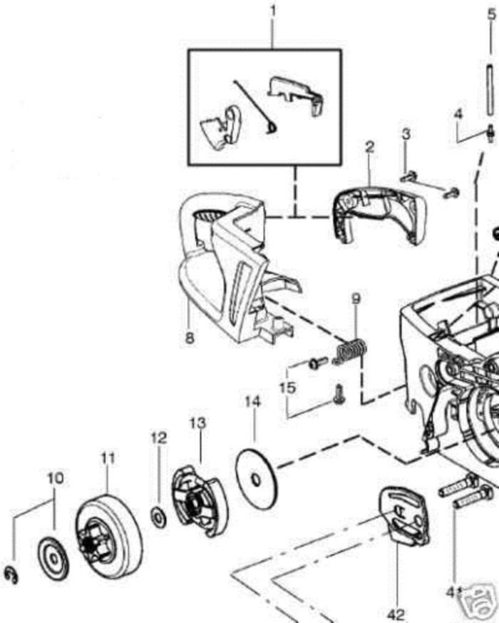 CLUTCH 530057907 Craftsman POULAN PRO PP4218 & MORE Chainsaw Parts