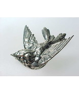 BIRD Vintage BROOCH Pin in STERLING Silver by JEWELART - 1 3/8 inches -F... - $65.00