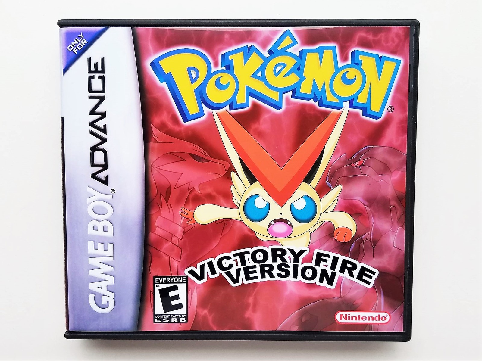 Pokemon Victory Fire Game / Case - Gameboy Advance (GBA) USA Seller