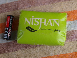 VINTAGE SOAP NISHAN MADE IN INDIA FOR THE USSR ABOUT 1980 NOS - $15.42