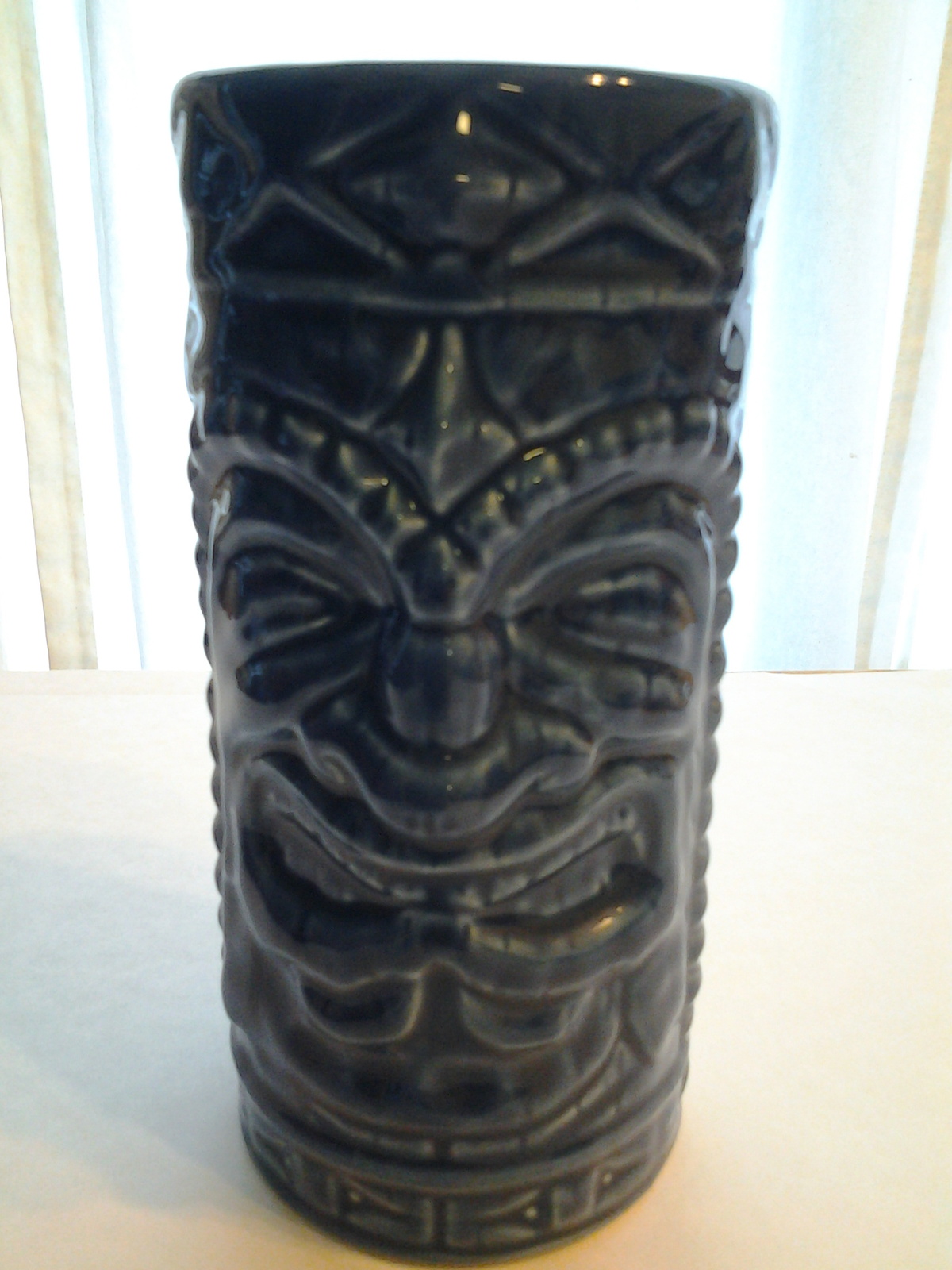 Tiki Mug Blue 6.5