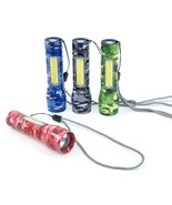 Flipo Set of 4 Rechargeable Flashlights with USB Cable in Camo - $41.70