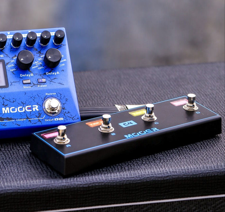 Mooer C4 AIR SWITCH Foot Controller for the and similar items