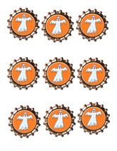 Ghost Bottlecap -Download-ClipArt-ArtClip-Bottle Cap-Digital - $0.99