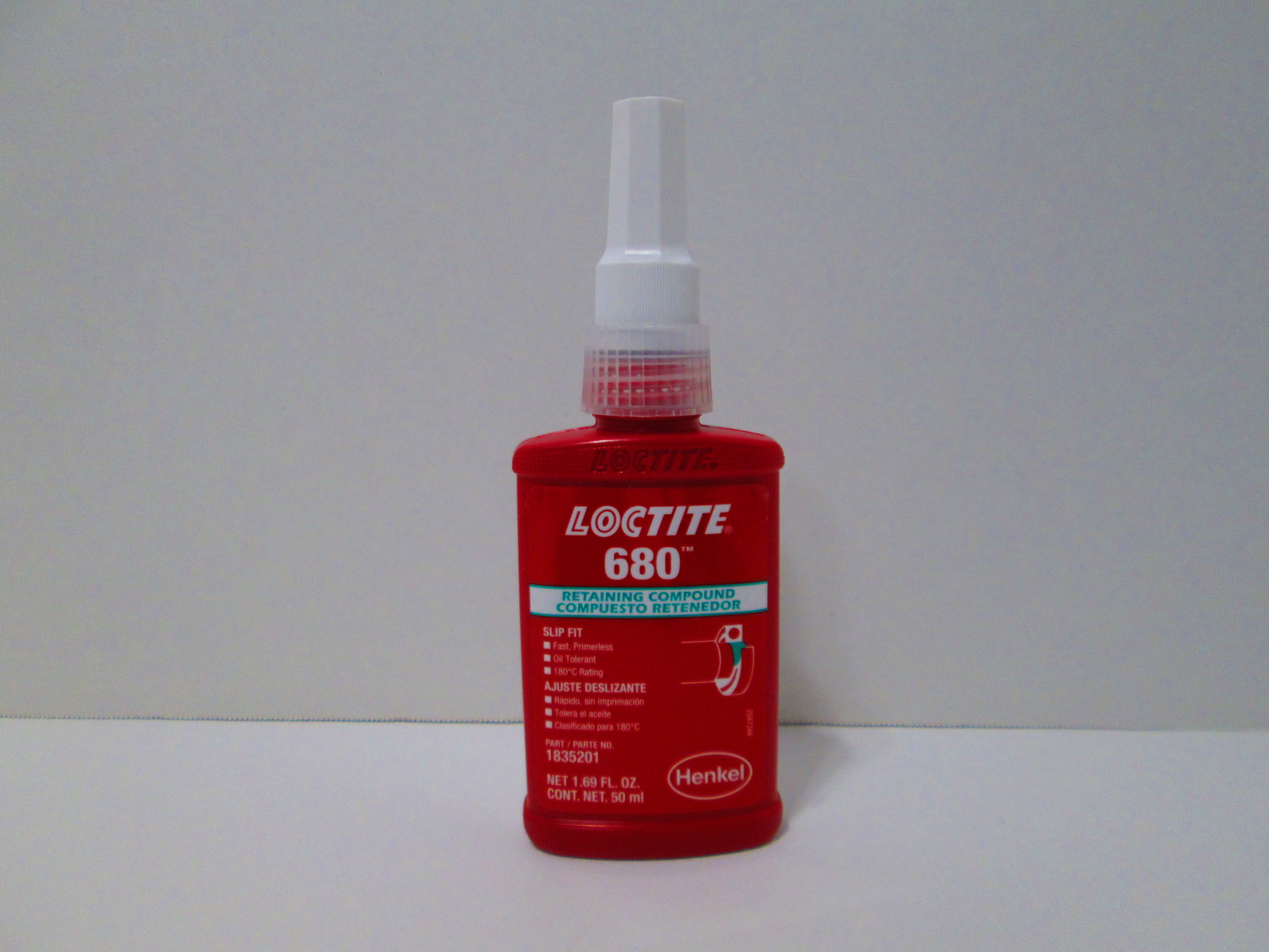 Loctite 1835201 Green 680 Retaining Compound 50 mL 1.69 oz. Expiration