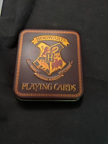 Harry Potter Wizarding World Hogwarts Playing Cards Deck Tin Paladone ...