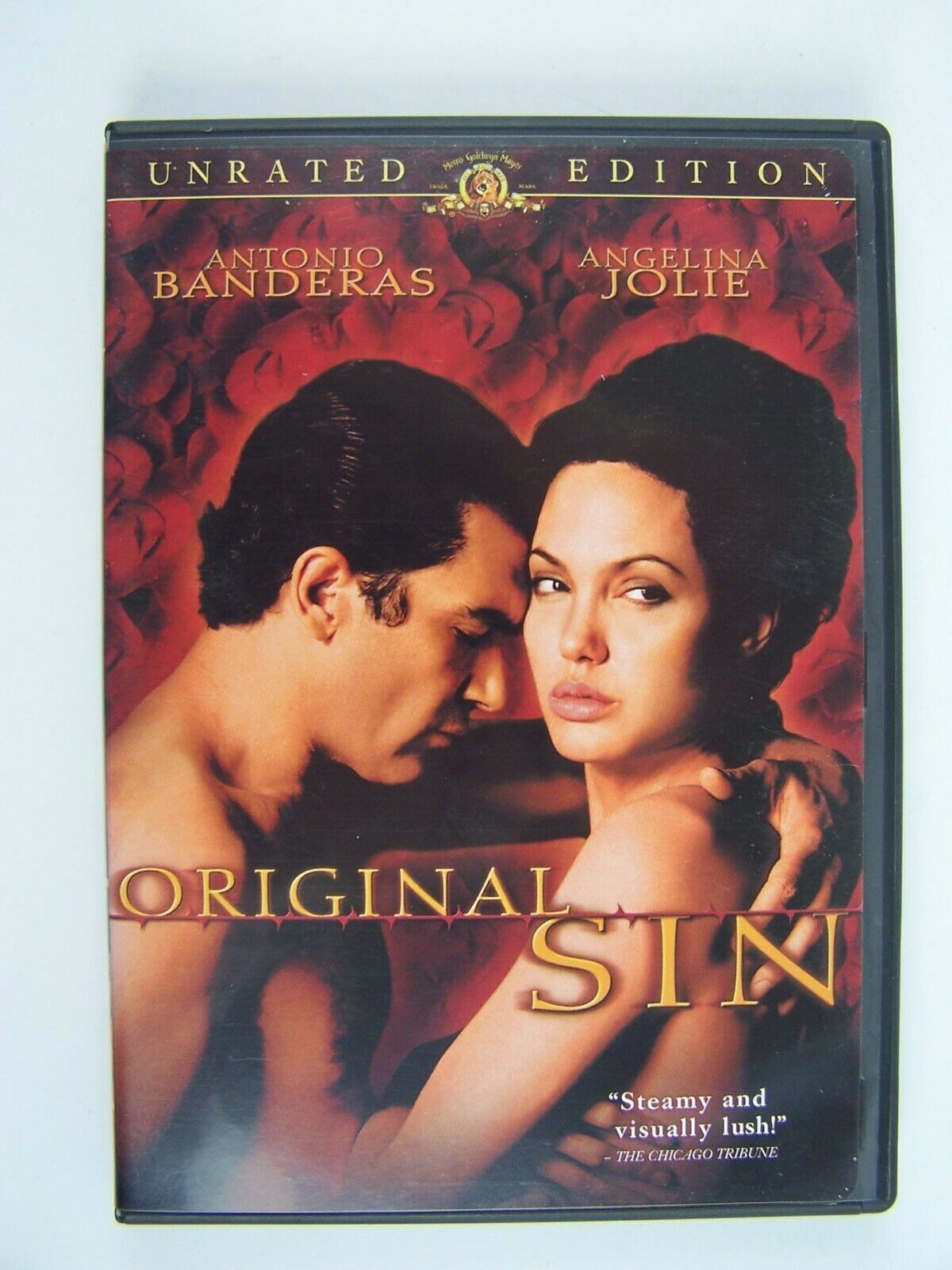 Original Sin (Unrated Version) DVD Antonio Banderas Angelina Jolie ...