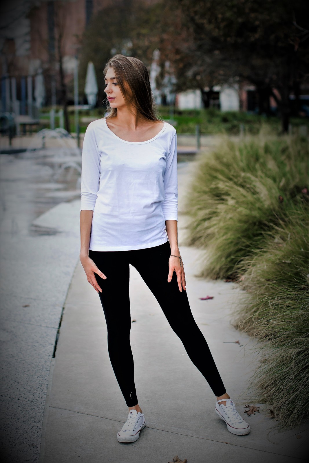 Image of Organic Cotton- Women Full Legging- YogaPants Gympants Activewear Sport Fitness