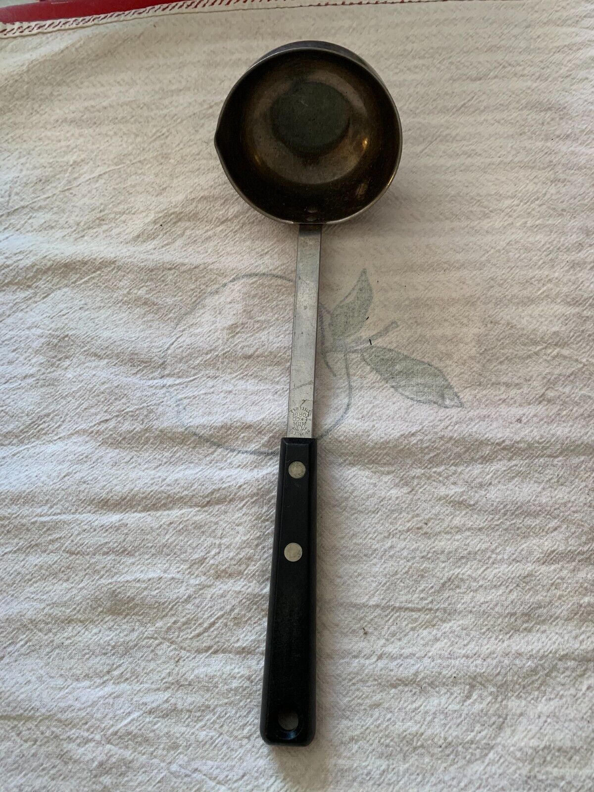 Cleaned Vintage Ekco Forge Stainless Steel USA  Ladle - $11.88
