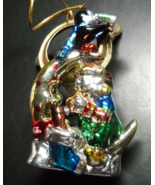 Coca Cola Christmas Ornament Chrome Plated Porcelain Have A Coke on Cres... - $12.99